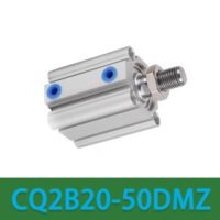 CQ2B20-50DMZ CQ2B20 50DMZ Double Acting Single Rod Compact Cylinder KR09 untuk aplikasi otomasi industri CQ2B20, CQ2B20, DOUBLE