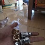 Double nepel double nipple 1/4" x 3/4" drat cowok 1/4 ke drat 3/4 KH10
