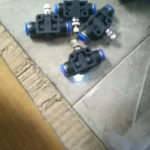 6mm CO2 kran flow Speed control Valve slip lock fitting pneumatic KB86