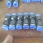 Fitting Pneumatic Lurus Union Straight selang 6 mm to 6mm PU – 6 KB67