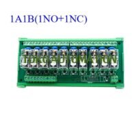 10 channel PLC control relay module G2R-1-E 24V 1A1B NPN PA53 untuk aplikasi otomasi industri
