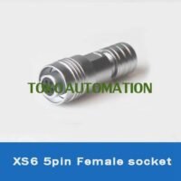 5 Pin Quick Lock Cable Female socket XS6 Aviation Connector SH14 untuk aplikasi otomasi industri PIN, QUICK, LOCK