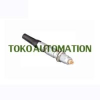 4 core M9 7A Industrial circular connector FGG EGG 0B - 4 Pin SF14 untuk aplikasi otomasi industri