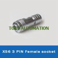 3 Pin Quick Lock Cable Female socket XS6 Aviation Connector SH05 untuk aplikasi otomasi industri PIN, QUICK, LOCK