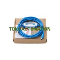 PLC MELSEC Q series USB programming cable USB-QC30R2 QC30R2 untuk aplikasi otomasi industri PLC, MELSEC, SERIES