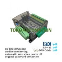 FX3U-32MT FX3U 32MT 24V AC 16I 16O 8ch 100k pulse Industrial PLC PW11 untuk aplikasi otomasi industri FX3U, FX3U, AC