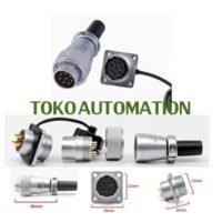 Waterproof Connector WS20 8 Pin 25A 500V Plug Socket konektor ST21 untuk aplikasi otomasi industri WATERPROOF, CONNECTOR, WS20