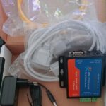 RS232 RS422 RS485 to Ethernet TCP/IP housing model USR-TCP232-306 KA94
