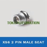 2 Pin Quick Lock Cable Male pin Seat XS6 Aviation Connector SH07 untuk aplikasi otomasi industri PIN, QUICK, LOCK