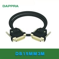 DSUB DB 15 DB15 3m Male Connector Ke DIN male konektor Cable SH19 untuk aplikasi otomasi industri