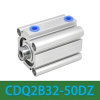 CDQ2B32-50DZ CDQ2B32 50DZ Double Acting Single Rod Compact Cylinder KR13 untuk aplikasi otomasi industri CDQ2B32, CDQ2B32, DOUBLE