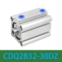 CDQ2B32-30DZ CDQ2B32 30DZ Double Acting Single Rod Compact Cylinder KR14 untuk aplikasi otomasi industri CDQ2B32, CDQ2B32, DOUBLE