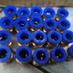 Konektor Fitting pneumatic lurus drat 1/4 selang 8 mm PC 8 - 02 KB52