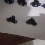 Quick Fitting pneumatic hand Air Flow Speed Control valve 6mm KB30