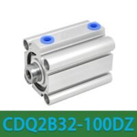 CDQ2B32-100DZ CDQ2B32 100DZ Double Acting Single Rod Compact Cylinder KR16 untuk aplikasi otomasi industri CDQ2B32, CDQ2B32, DOUBLE