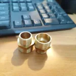 Double nepel double nipple 1/2" x 3/4 " drat cowok 1/2 ke 3/4 KH16