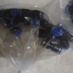 Fitting Pneumatic Lurus Union Straight selang 6 mm to 6mm PU – 6 KB67