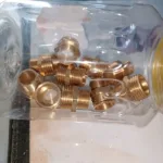 Double nepel double nipple 3/8" x 1/2" drat cowok 3/8 ke drat 1/2 KH12