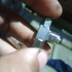 6mm T Union Tee Brass Connector Tee kuningan copper fitting slang KH69