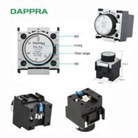 LA2 - D24 Contactor Power Delay Auxiliary Contact F5-T4 F5 T4 OB24 untuk aplikasi otomasi industri