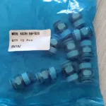 6mm SMC Putih Fitting Nepel Angin Lurus Male Connector Draf 1/4 " KF17