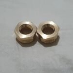 Flock Flok Vlock Ring Vlok Reducer sock kuningan Drat 1/4 x 1/2 KE93