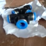 Fitting Pneumatic quick joint connector T Tee Selang 10 mm PE -10 KB66