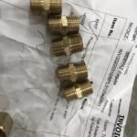 Double nepel double nipple male outter thread 1/4 drat luar 1/4" KH07