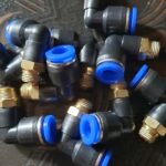Fitting Elbow Pneumatic Connector Drat 1/8 " Selang 8MM PL8 - 01 KB77