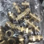 Double nepel double nipple 3/8" x 1/2" drat cowok 3/8 ke drat 1/2 KH12
