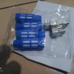 PSL-02 Ukuran 1/4" Pneumatic Silencer plastik PSL 02 drat 1/4 " KG97