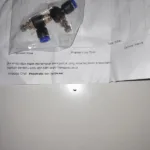 6 mm 1/8 " Fitting pneumatic Flow Speed Control Valve Controller KC06