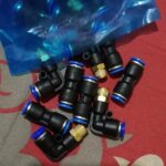 PL6-01 Fitting Elbow Pneumatic Connector Drat 1/8 " Selang 6 MM KB83