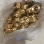 Flock Flok Vlock Ring Vlok Reducer sock kuningan Drat 1/4 x 1/2 KE93