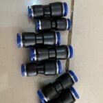 Fitting Pneumatic Lurus Union Straight selang 6 mm to 6mm PU – 6 KB67