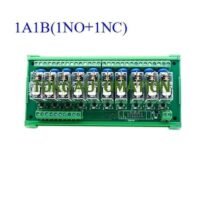 10 channel PLC control panel relay module 16A 24V DC PNP PA52 untuk aplikasi otomasi industri