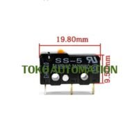SS-5 SS 5 SPDT 5A 125V Round Pin Plunger Micro Switch PD95 untuk aplikasi otomasi industri