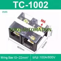 TC-1002 TC 1002 fixed Wire terminal block terminal box SX30 untuk aplikasi otomasi industri