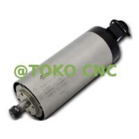 1.5KW 24000rpm 7A ER11 Air - cooled powered CNC Spindle Motor AW25 untuk aplikasi otomasi industri ER11, AIR, COOLED