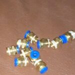 Konektor Fitting pneumatic lurus drat 1/4 selang 6 mm PC 06 - 02 KB50