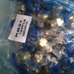 Konektor Fitting pneumatic lurus drat 1/4 selang 10 mm PC 10 - 02 KB51