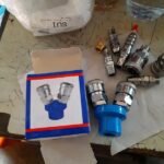 SMV Kopler Selang Kompresor Udara 2 way Pneumatic Quick Coupler KD48