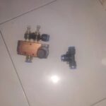 Konektor Fitting pneumatic lurus drat 1/4 selang 10 mm PC 10 - 02 KB51