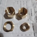 Flock Flok Vlock Ring Vlok Reducer sock kuningan Drat 1/2 x 3/4 KE89