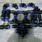 Fitting pneumatic selang 12mm x 10mm Reducer Connector PG 12 -10 KB61
