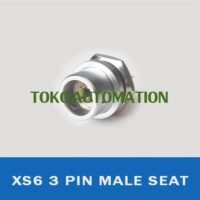 3 Pin Quick Lock Cable Male pin Seat XS6 Aviation Connector SH08 untuk aplikasi otomasi industri PIN, QUICK, LOCK
