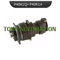 P40K1Q P40K1S 500V 100A 40mm 3Pin Aviation Circular Connector SU47 untuk aplikasi otomasi industri