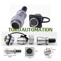 Waterproof Connector WS20 15 Pin 25A 500V Plug Socket konektor ST25 untuk aplikasi otomasi industri WATERPROOF, CONNECTOR, WS20