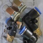 Fitting Elbow Pneumatic Connector Drat 1/4 Selang 10MM PL10 - 02 KB75