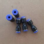 Fitting Pneumatic Lurus Union Straight selang 4 mm to 4mm PU - 04 KC21